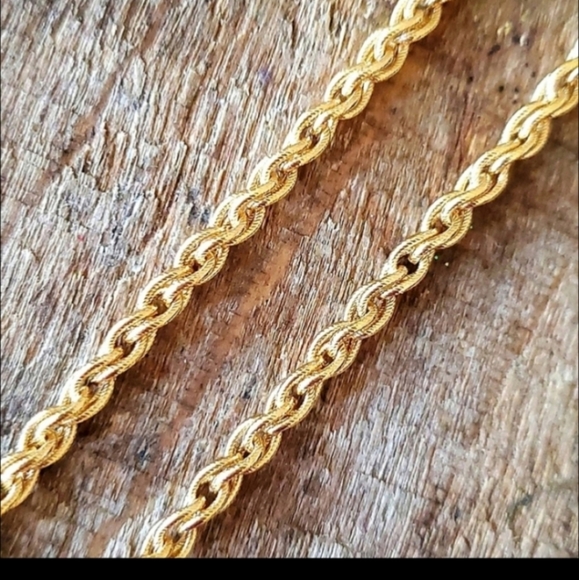 Authentic Vintage Givenchy Gold Necklace - Picture 4 of 6